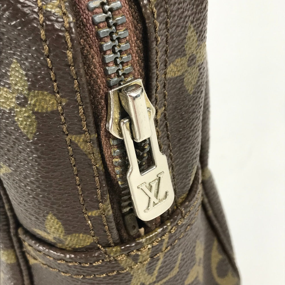 LOUIS VUITTON M47522 モノグラム トゥルーストワレット28 メイクポーチ 化粧ポーチ マルチポーチ 化粧ポーチ モノグラムキャンバス レディース ブラウン