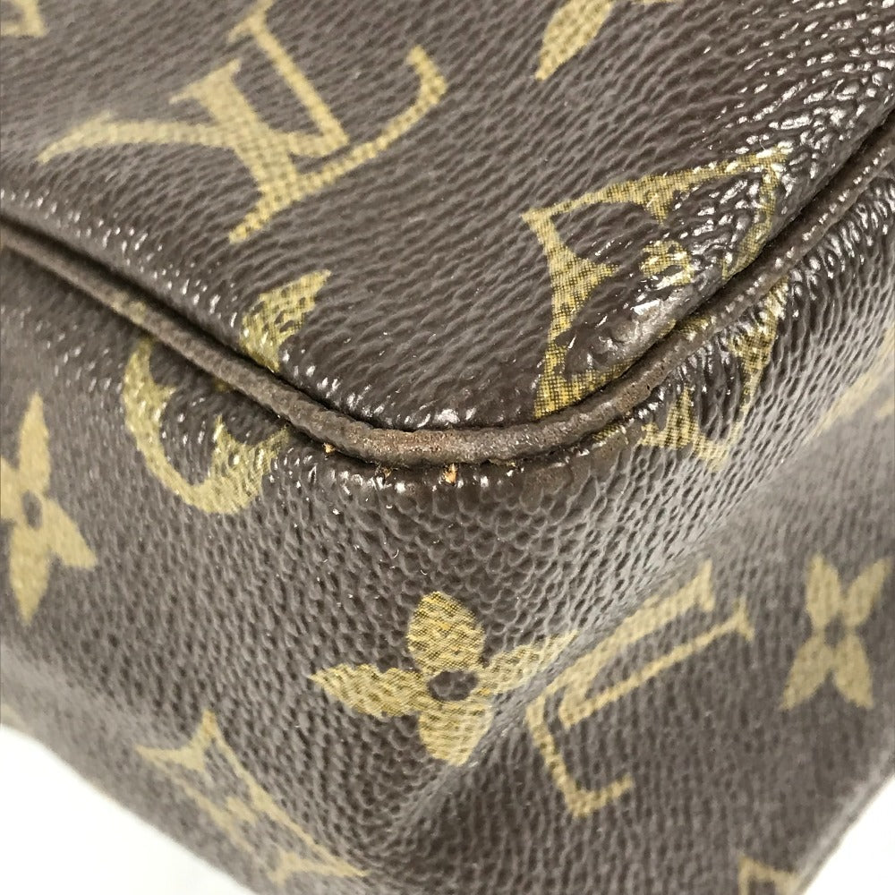 LOUIS VUITTON M47522 モノグラム トゥルーストワレット28 メイクポーチ 化粧ポーチ マルチポーチ 化粧ポーチ モノグラムキャンバス レディース ブラウン