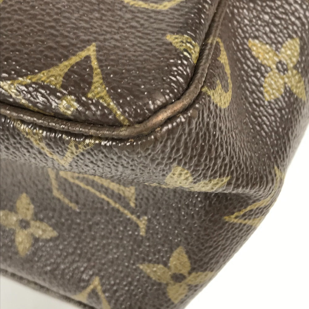 LOUIS VUITTON M47522 モノグラム トゥルーストワレット28 メイクポーチ 化粧ポーチ マルチポーチ 化粧ポーチ モノグラムキャンバス レディース ブラウン