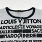 LOUIS VUITTON ロゴ アパレル トップス 半袖Ｔシャツ コットン レディース グレー