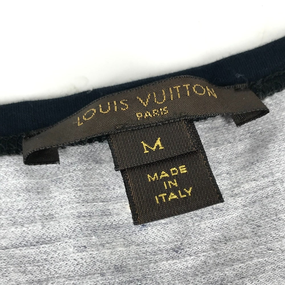 LOUIS VUITTON ロゴ アパレル トップス 半袖Ｔシャツ コットン レディース グレー