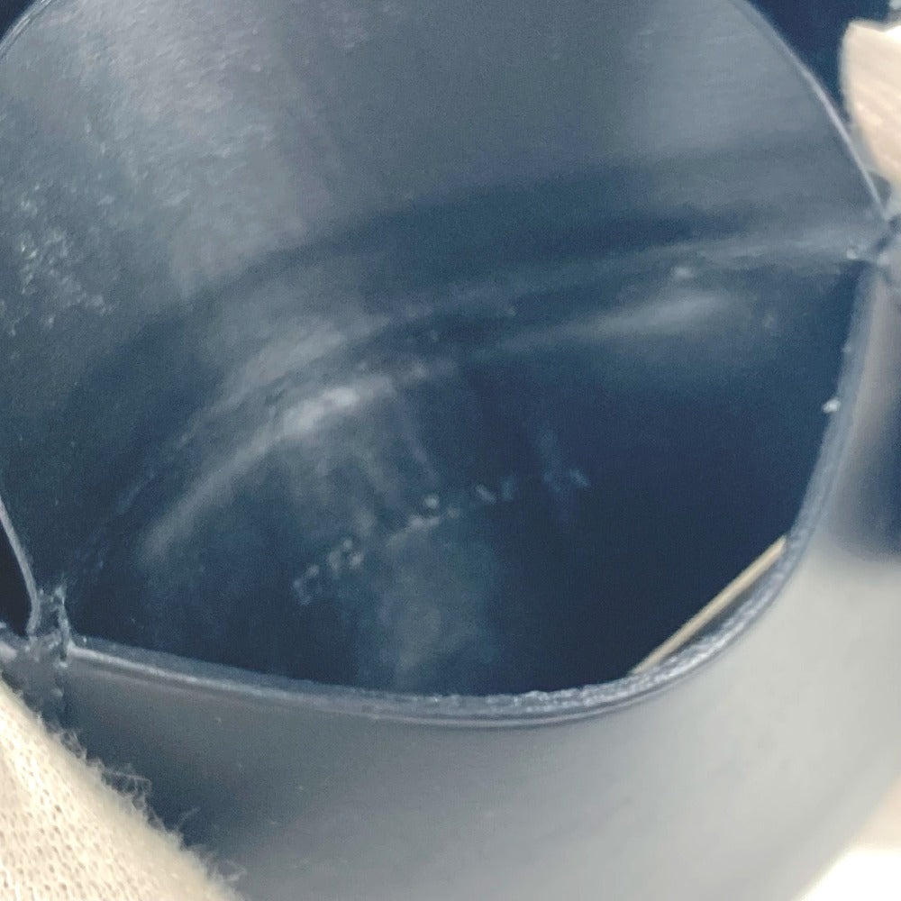 CARTIER マストライン ロゴ 財布 小銭入れ コインケース レザー メンズ ブラック