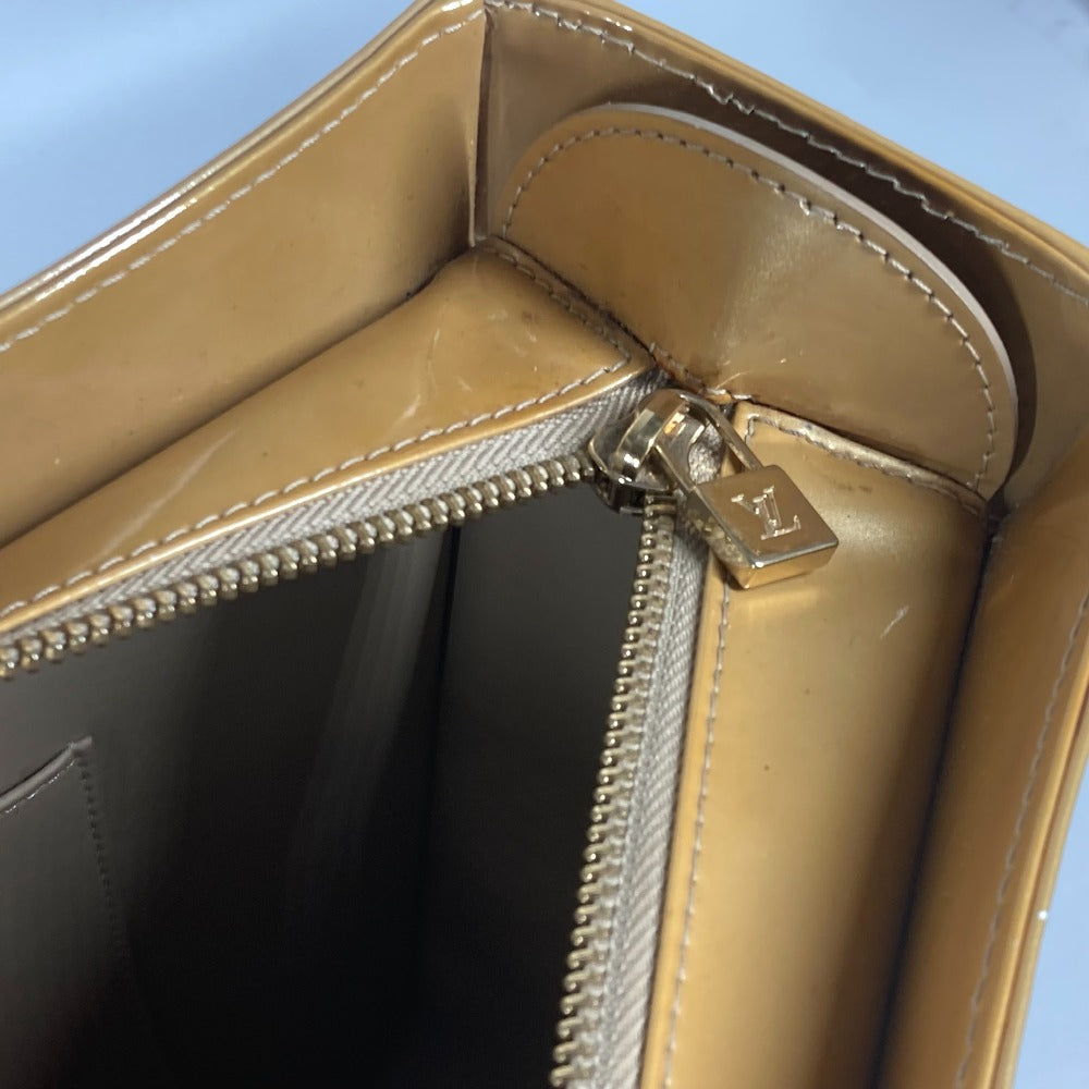 LOUIS VUITTON M91023 モノグラムヴェルニ コロンバス カバン トートバッグ 肩掛け ショルダーバッグ モノグラムヴェルニキャンバス レディース ベージュ