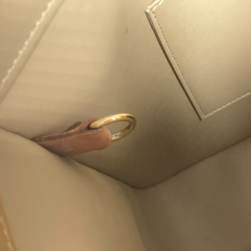 LOUIS VUITTON M91023 モノグラムヴェルニ コロンバス カバン トートバッグ 肩掛け ショルダーバッグ モノグラムヴェルニキャンバス レディース ベージュ
