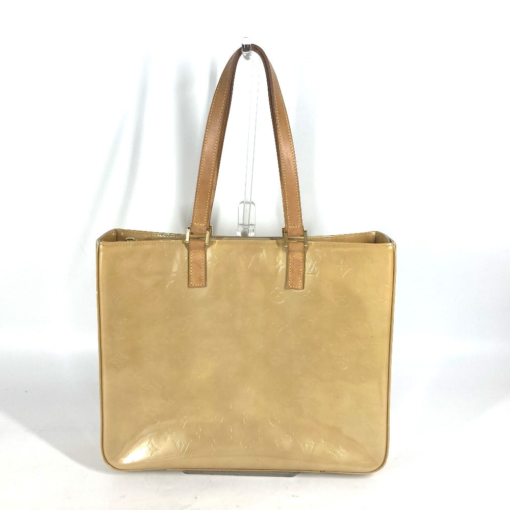 LOUIS VUITTON M91023 モノグラムヴェルニ コロンバス カバン トートバッグ 肩掛け ショルダーバッグ モノグラムヴェルニキャンバス レディース ベージュ