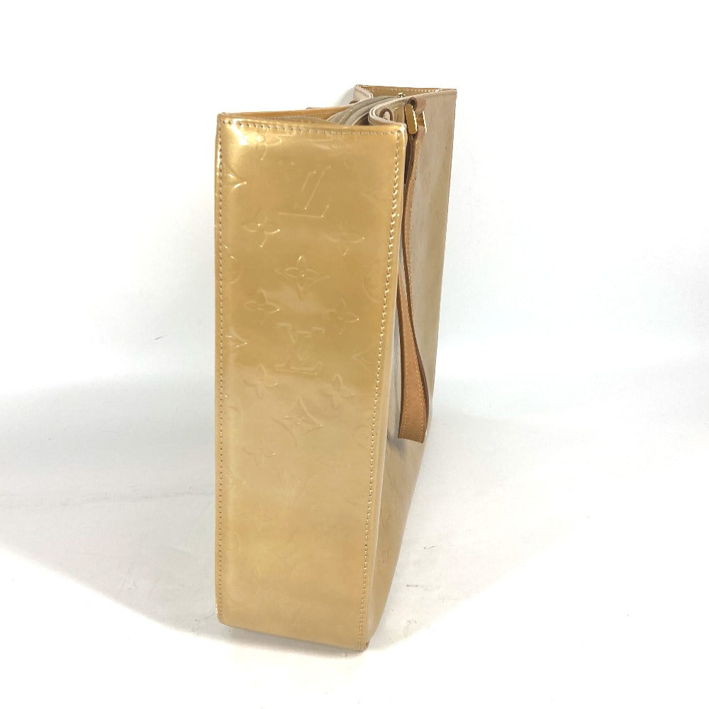 LOUIS VUITTON M91023 モノグラムヴェルニ コロンバス カバン トートバッグ 肩掛け ショルダーバッグ モノグラムヴェルニキャンバス レディース ベージュ