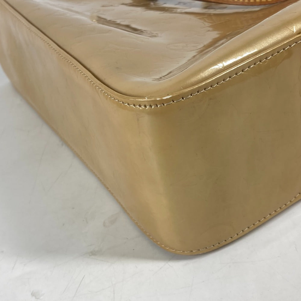 LOUIS VUITTON M91023 モノグラムヴェルニ コロンバス カバン トートバッグ 肩掛け ショルダーバッグ モノグラムヴェルニキャンバス レディース ベージュ