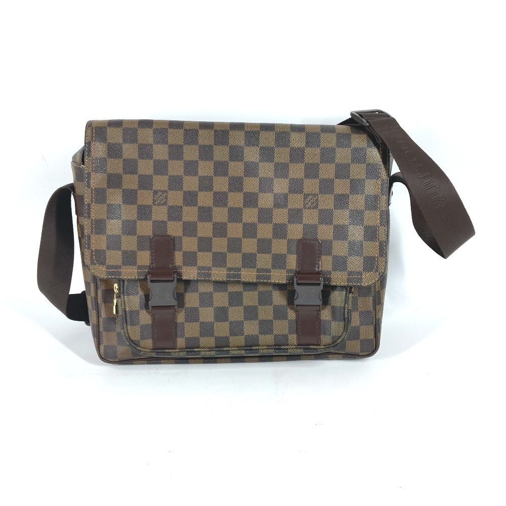 LOUIS VUITTON N51125 ダミエ メッセンジャー メルヴィール カバン メッセンジャーバッグ 斜め掛け ショルダーバッグ ダミエキャンバス レディース エベヌ ブラウン