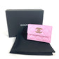 CHANEL AP3182 CC ココマーク マトラッセ スモールフラップウォレット コンパクトウォレット 3つ折り財布 キャビアスキン レディース ピンク