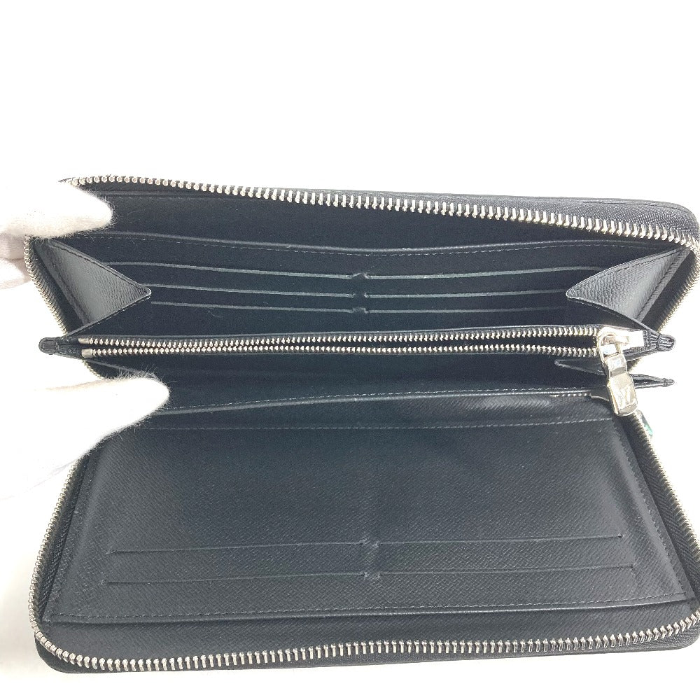 LOUIS VUITTON M30056 タイガ ジッピー・オーガナイザー NM ラウンドファスナー 長財布 タイガレザー メンズ アルドワーズ ブラック