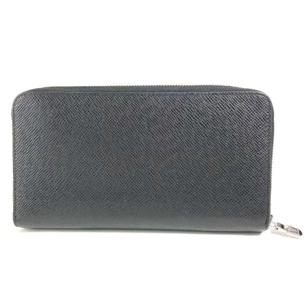 LOUIS VUITTON M30056 タイガ ジッピー・オーガナイザー NM ラウンドファスナー 長財布 タイガレザー メンズ アルドワーズ ブラック