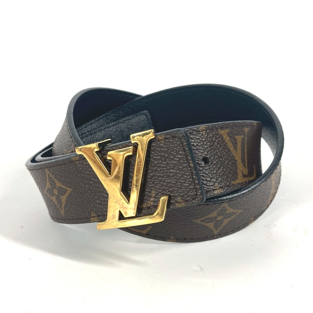 LOUIS VUITTON M9453W モノグラム サンチュール・LVイニシャル LVバックル ズボン用ベルト ベルト モノグラムキャンバス レディース ブラウン