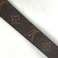 LOUIS VUITTON M9453W モノグラム サンチュール・LVイニシャル LVバックル ズボン用ベルト ベルト モノグラムキャンバス レディース ブラウン