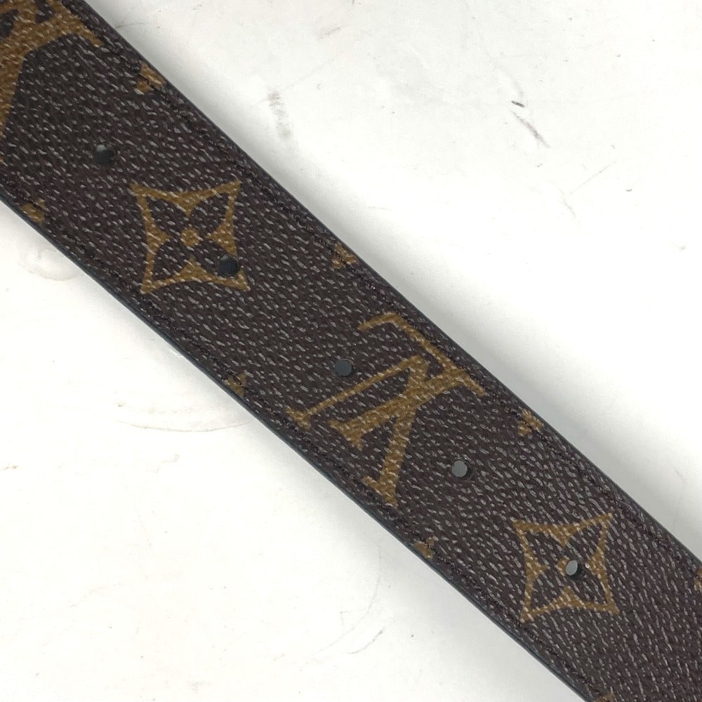LOUIS VUITTON M9453W モノグラム サンチュール・LVイニシャル LVバックル ズボン用ベルト ベルト モノグラムキャンバス レディース ブラウン