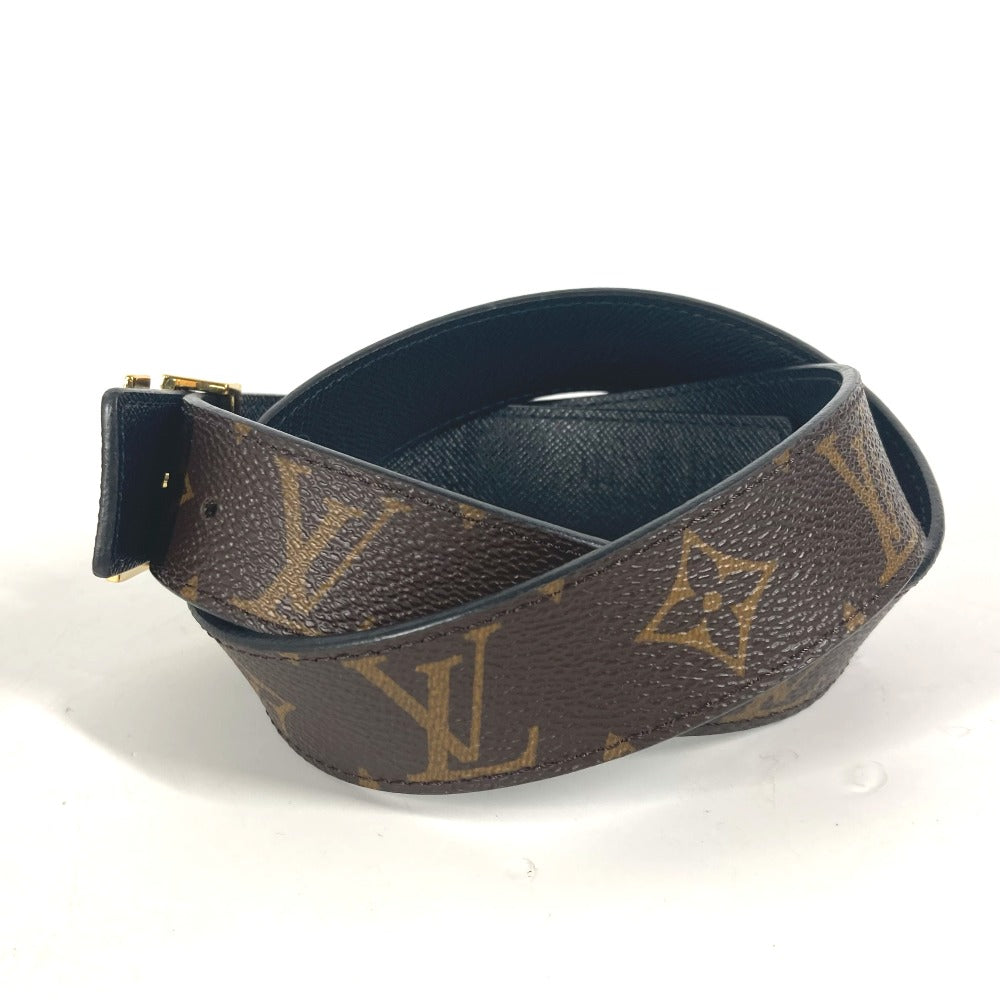 LOUIS VUITTON M9453W モノグラム サンチュール・LVイニシャル LVバックル ズボン用ベルト ベルト モノグラムキャンバス レディース ブラウン