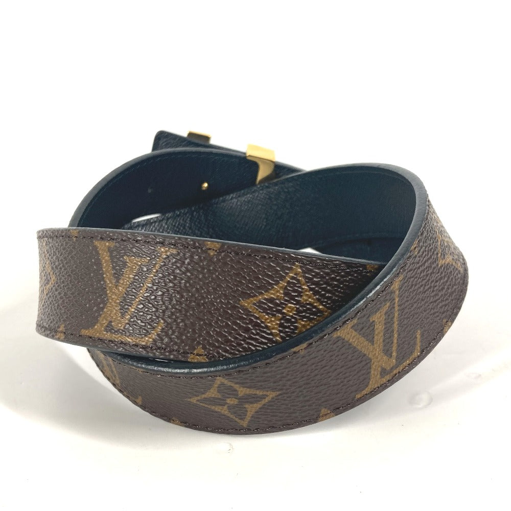 LOUIS VUITTON M9453W モノグラム サンチュール・LVイニシャル LVバックル ズボン用ベルト ベルト モノグラムキャンバス レディース ブラウン