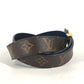 LOUIS VUITTON M9453W モノグラム サンチュール・LVイニシャル LVバックル ズボン用ベルト ベルト モノグラムキャンバス レディース ブラウン
