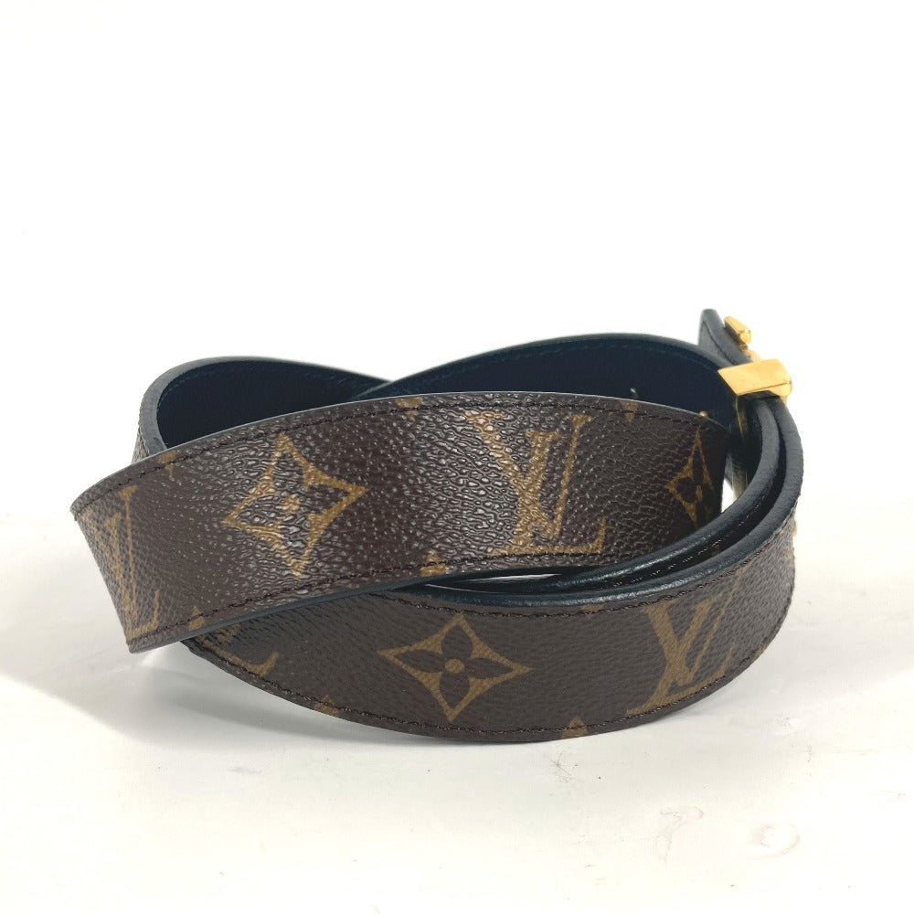 LOUIS VUITTON M9453W モノグラム サンチュール・LVイニシャル LVバックル ズボン用ベルト ベルト モノグラムキャンバス レディース ブラウン