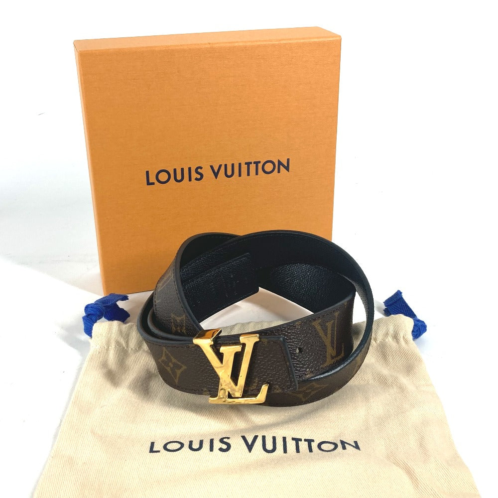 LOUIS VUITTON M9453W モノグラム サンチュール・LVイニシャル LVバックル ズボン用ベルト ベルト モノグラムキャンバス レディース ブラウン