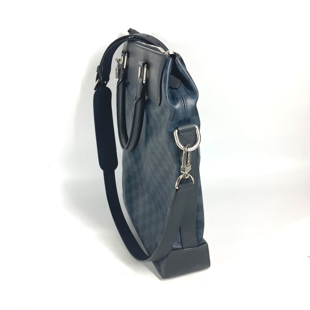 LOUIS VUITTON N41351 ダミエコバルト グリニッジ カバン トートバッグ 斜め掛け ハンドバッグ ショルダーバッグ ダミエコバルトキャンバス メンズ ネイビー