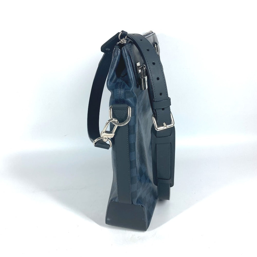 LOUIS VUITTON N41351 ダミエコバルト グリニッジ カバン トートバッグ 斜め掛け ハンドバッグ ショルダーバッグ ダミエコバルトキャンバス メンズ ネイビー