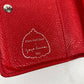 LOUIS VUITTON M82103 草間彌生コラボ LV×YK ポルトフォイユ クレア コンパクトウォレット 2つ折り財布 レザー レディース ルージュ レッド