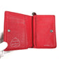 LOUIS VUITTON M82103 草間彌生コラボ LV×YK ポルトフォイユ クレア コンパクトウォレット 2つ折り財布 レザー レディース ルージュ レッド