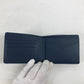 LOUIS VUITTON M81822 LV アエロ ポルトフォイユ・ミュルティプル コンパクトウォレット 2つ折り財布 レザー メンズ マリーヌ ネイビー