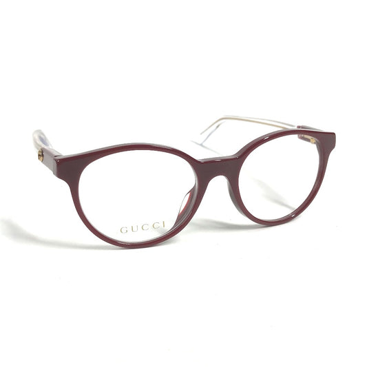 GUCCI GG0487OA 伊達眼鏡 メガネ アイウェア GG ロゴ 眼鏡 プラスチック ユニセックス ゴールド