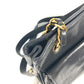CHANEL Vintage CC Coco Mark Double Chain Shoulder Bag Big Coco Lambskin Black