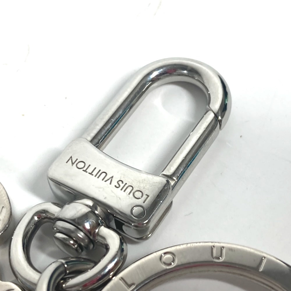 LOUIS VUITTON MP3453 ポルトクレ・LV パズル バッグチャーム キーホルダー メタル メンズ シルバー