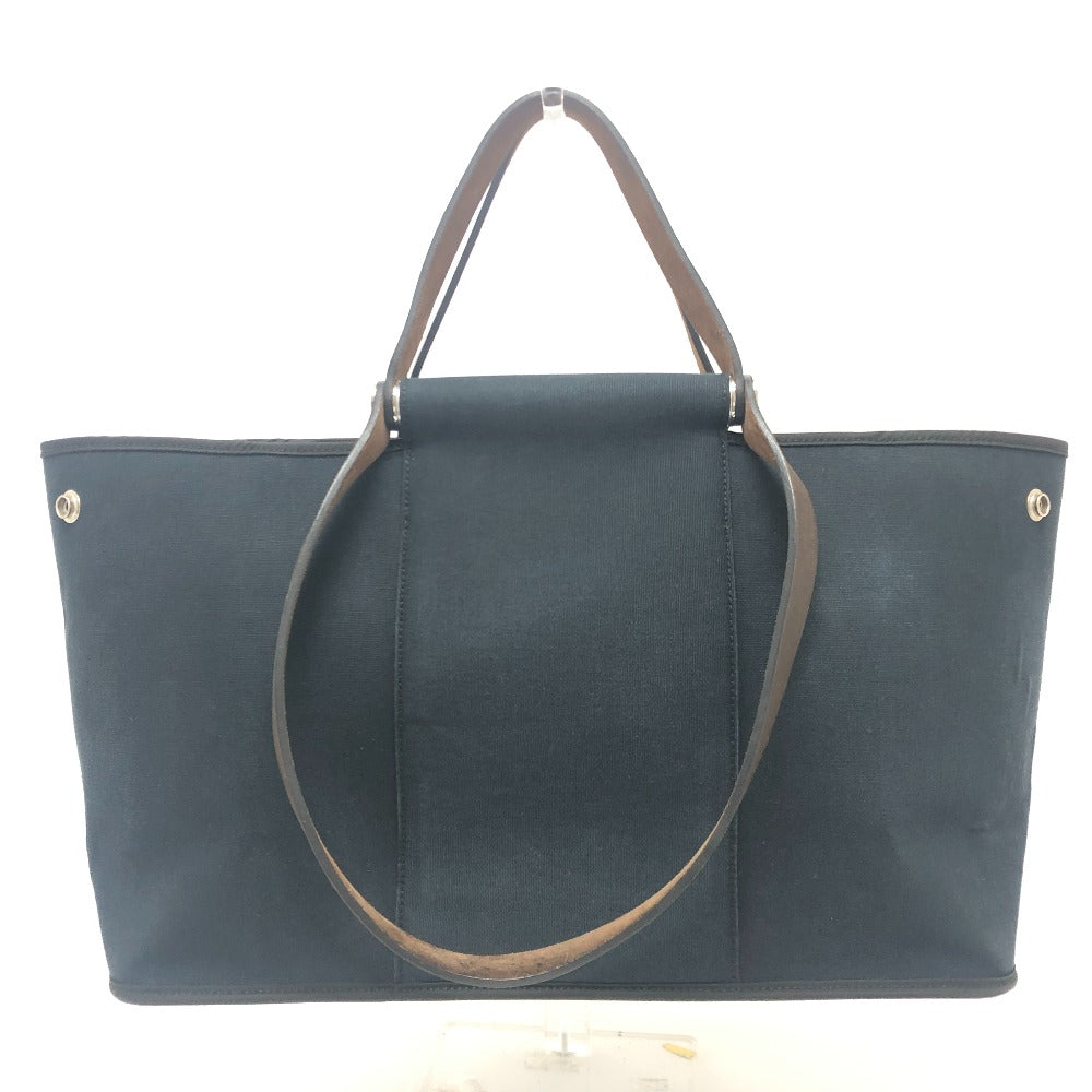 HERMES カバック エラン PM ショルダーバッグ カバン 肩掛けバック バック トートバッグ レザー/キャンバス レディース ブラック