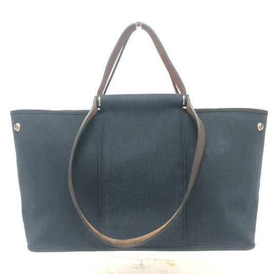 HERMES カバック エラン PM ショルダーバッグ カバン 肩掛けバック バック トートバッグ レザー/キャンバス レディース ブラック