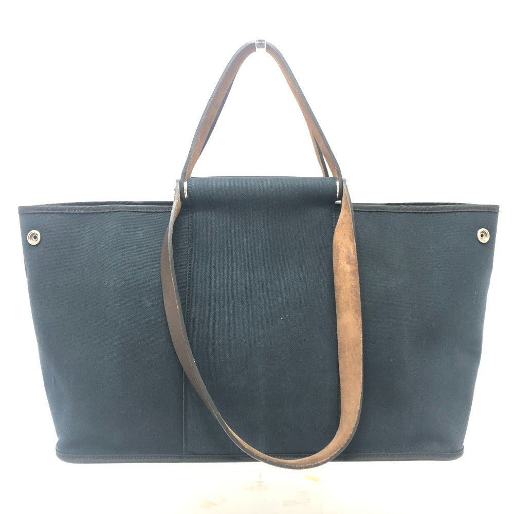 HERMES カバック エラン PM ショルダーバッグ カバン 肩掛けバック バック トートバッグ レザー/キャンバス レディース ブラック