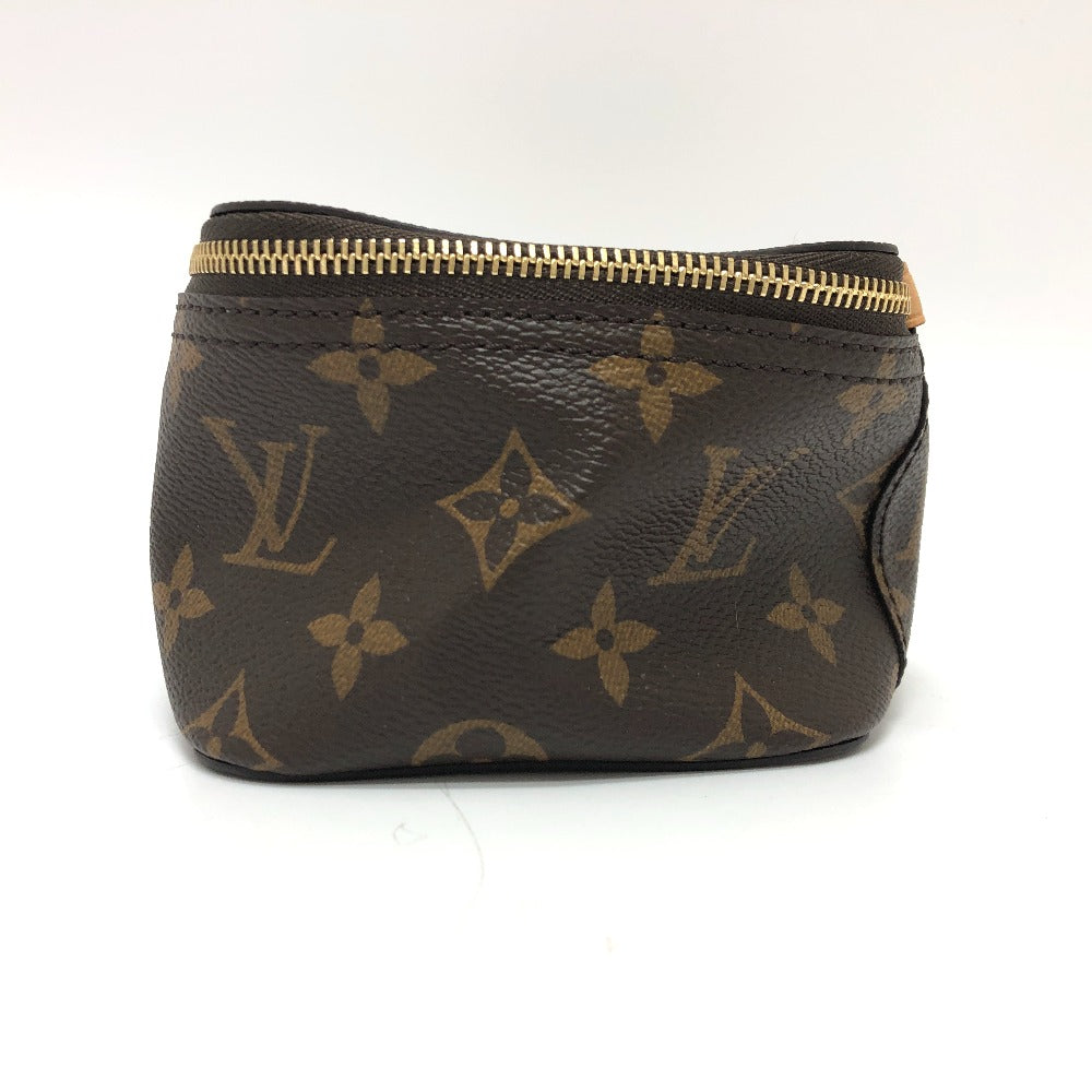 LOUIS VUITTON M43688 モノグラム キューブ・ドゥ・ランジュモン PM 化粧ポーチ モノグラムキャンバス レディース ブラウン