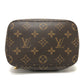 LOUIS VUITTON M43688 モノグラム キューブ・ドゥ・ランジュモン PM 化粧ポーチ モノグラムキャンバス レディース ブラウン