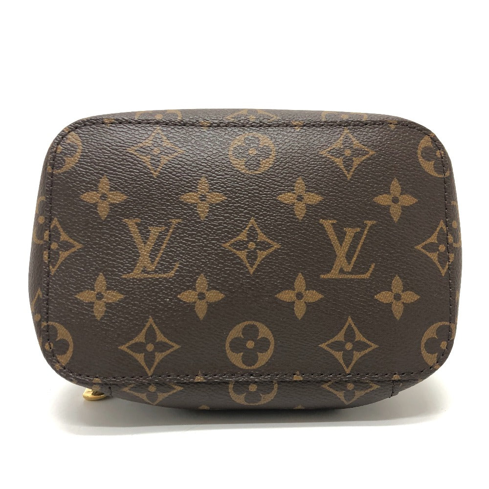 LOUIS VUITTON M43688 モノグラム キューブ・ドゥ・ランジュモン PM 化粧ポーチ モノグラムキャンバス レディース ブラウン