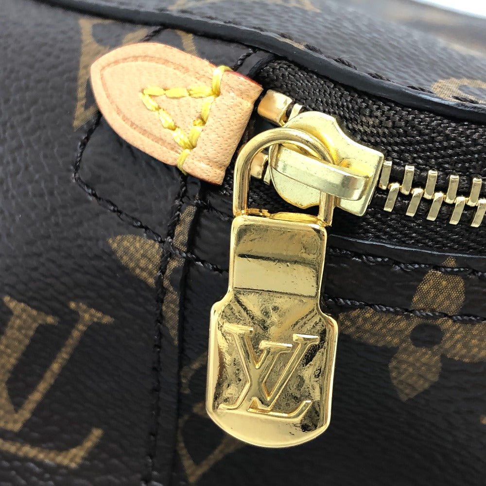 LOUIS VUITTON M43688 モノグラム キューブ・ドゥ・ランジュモン PM 化粧ポーチ モノグラムキャンバス レディース ブラウン