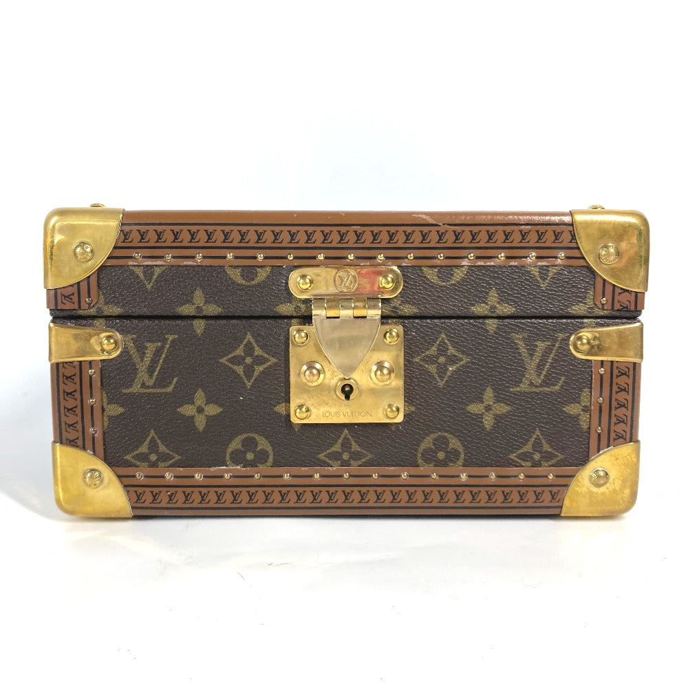 LOUIS VUITTON M47000 モノグラム コフレ・トレゾール24 ジュエリーボックス アクセサリーボックス BOX 小物入れ モノグラムキャンバス レディース ブラウン