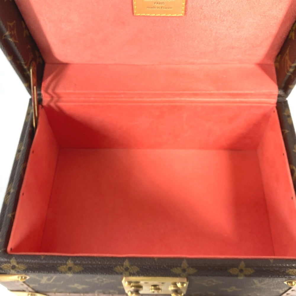 LOUIS VUITTON M47000 モノグラム コフレ・トレゾール24 ジュエリーボックス アクセサリーボックス BOX 小物入れ モノグラムキャンバス レディース ブラウン