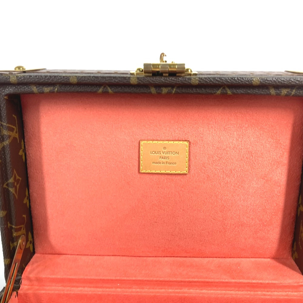 LOUIS VUITTON M47000 モノグラム コフレ・トレゾール24 ジュエリーボックス アクセサリーボックス BOX 小物入れ モノグラムキャンバス レディース ブラウン