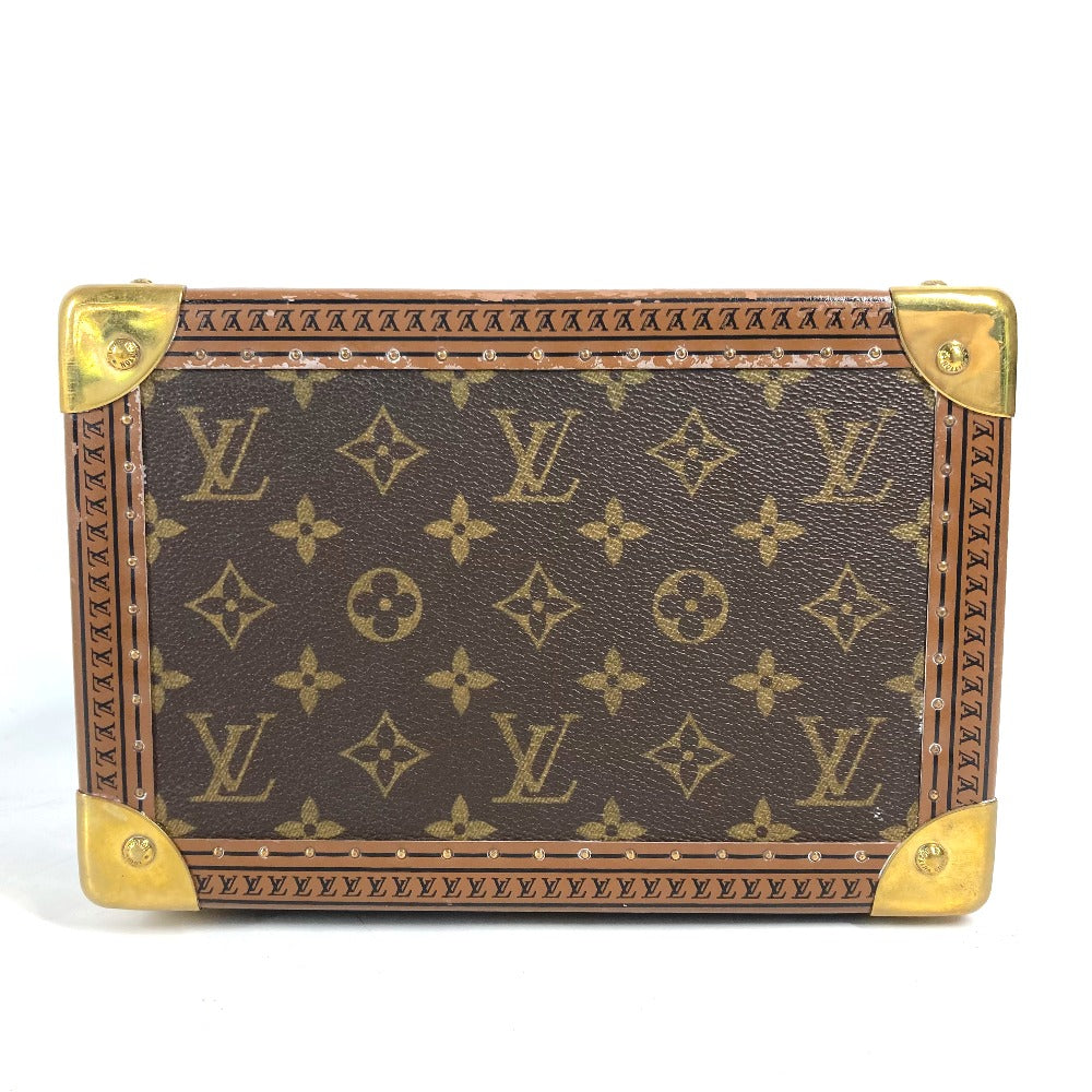 LOUIS VUITTON M47000 モノグラム コフレ・トレゾール24 ジュエリーボックス アクセサリーボックス BOX 小物入れ モノグラムキャンバス レディース ブラウン