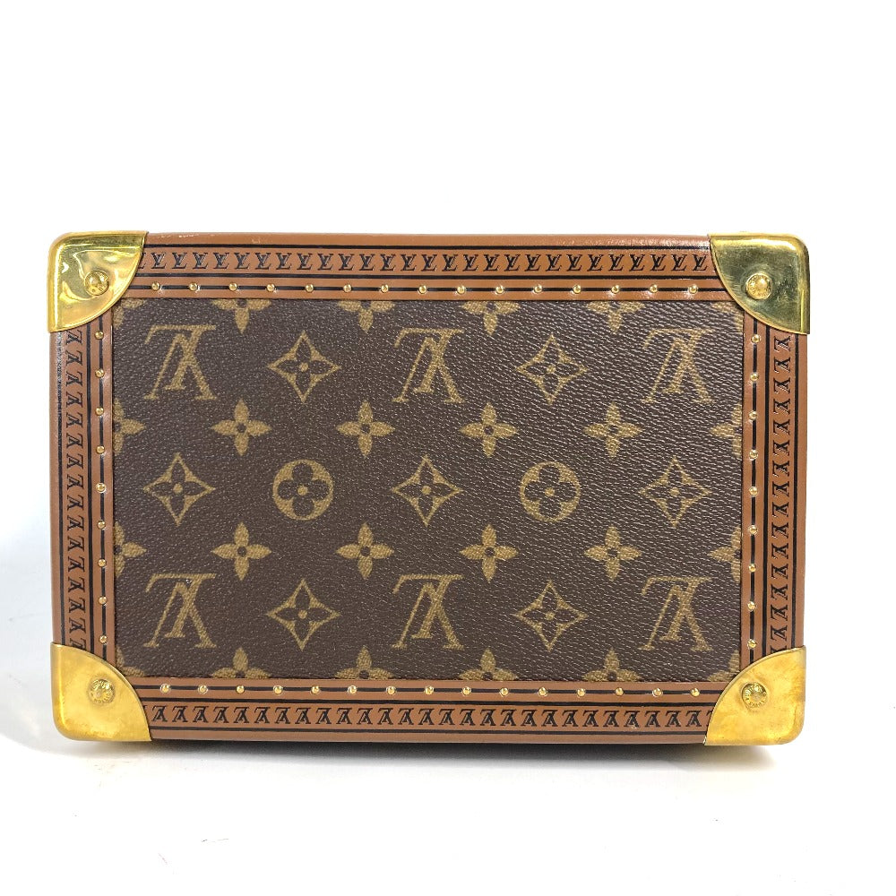 LOUIS VUITTON M47000 モノグラム コフレ・トレゾール24 ジュエリーボックス アクセサリーボックス BOX 小物入れ モノグラムキャンバス レディース ブラウン