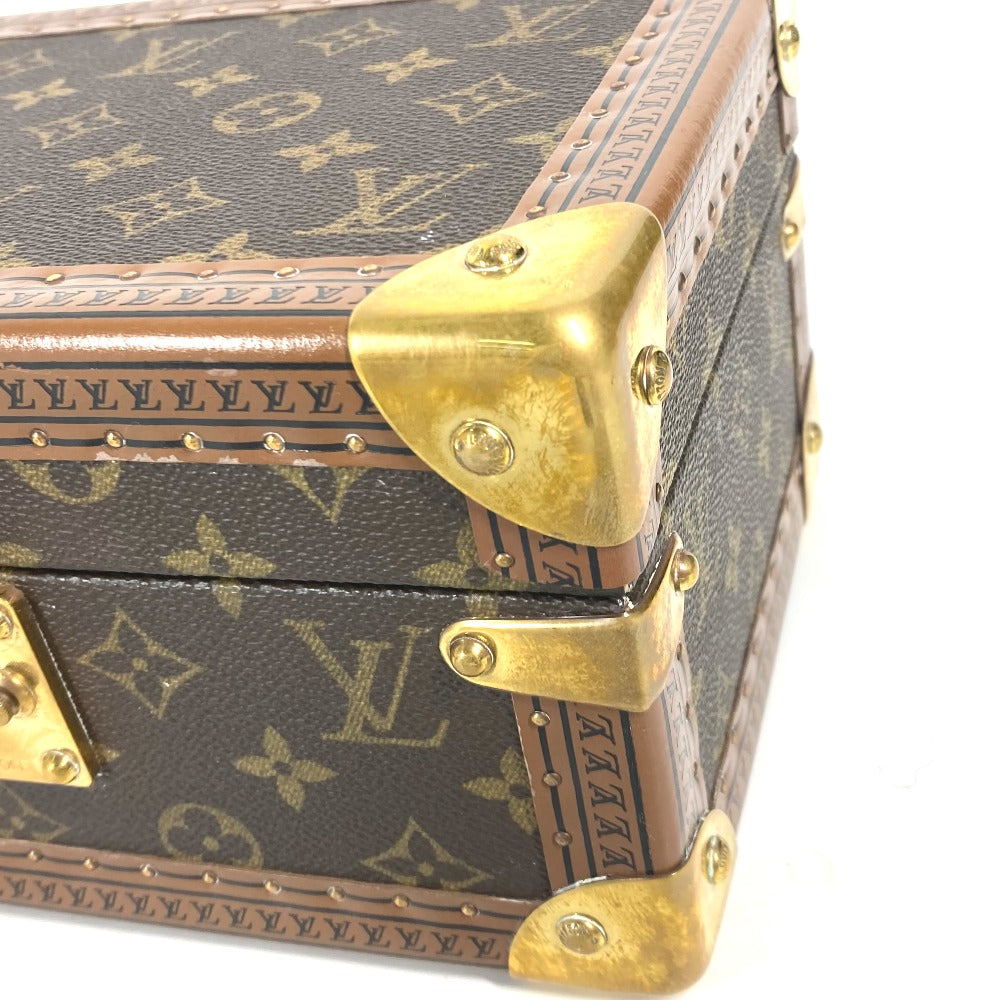 LOUIS VUITTON M47000 モノグラム コフレ・トレゾール24 ジュエリーボックス アクセサリーボックス BOX 小物入れ モノグラムキャンバス レディース ブラウン