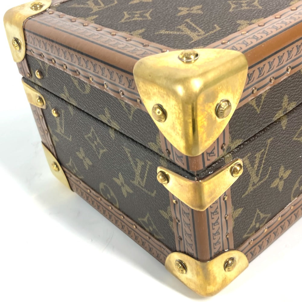 LOUIS VUITTON M47000 モノグラム コフレ・トレゾール24 ジュエリーボックス アクセサリーボックス BOX 小物入れ モノグラムキャンバス レディース ブラウン