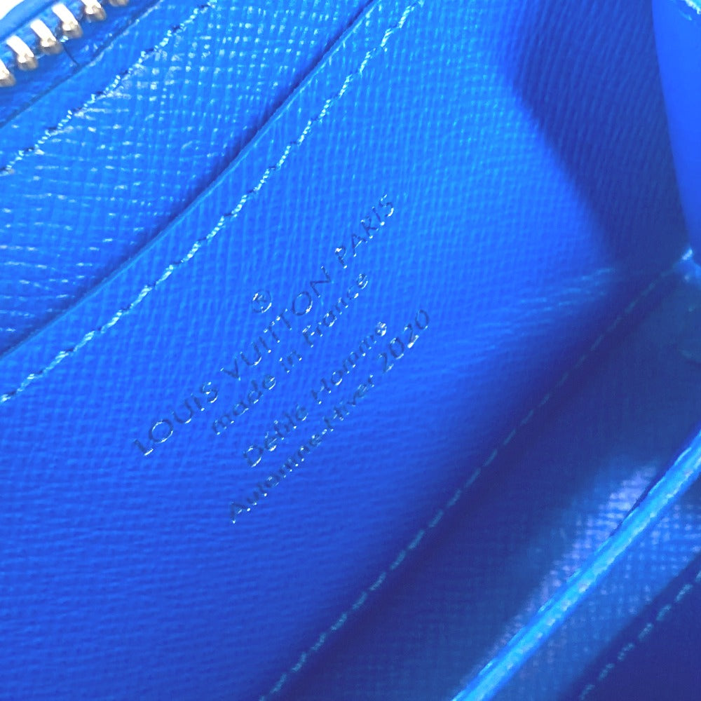 LOUIS VUITTON M45440 モノグラム・クラウズ ソフトトランク・ネックレスウォレット 財布 小銭入れ ネックウォレット コインケース レザー メンズ ブルー