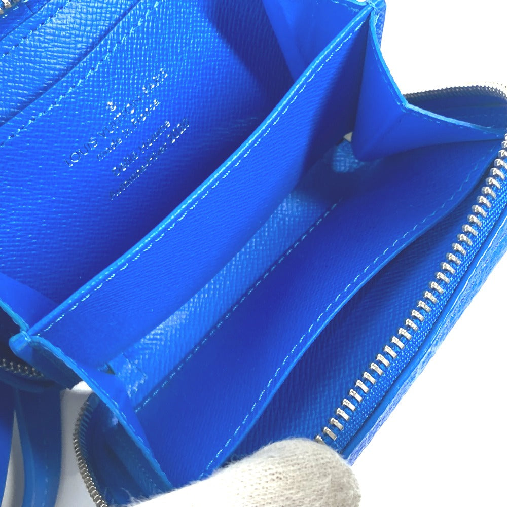 LOUIS VUITTON M45440 モノグラム・クラウズ ソフトトランク・ネックレスウォレット 財布 小銭入れ ネックウォレット コインケース レザー メンズ ブルー
