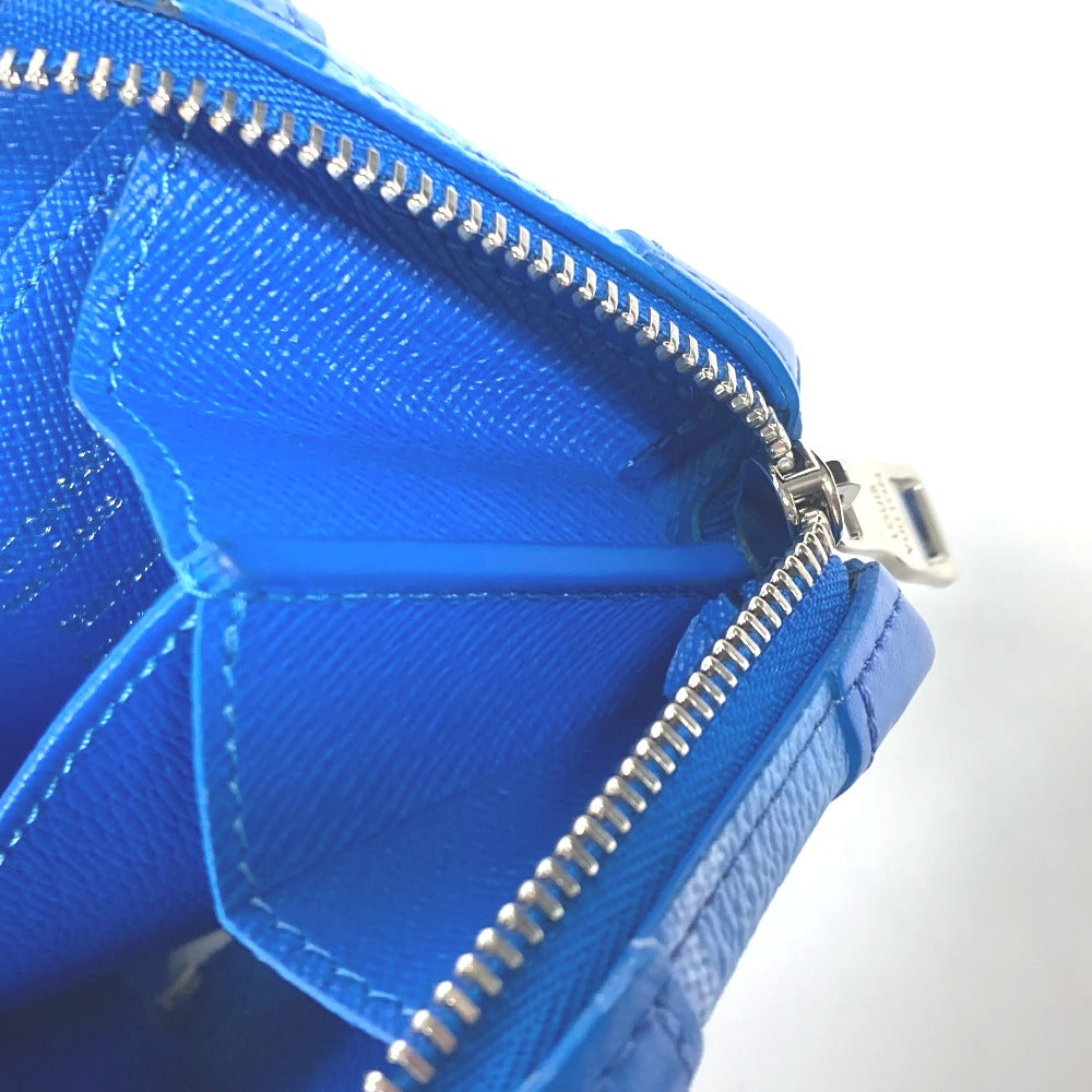 LOUIS VUITTON M45440 モノグラム・クラウズ ソフトトランク・ネックレスウォレット 財布 小銭入れ ネックウォレット コインケース レザー メンズ ブルー