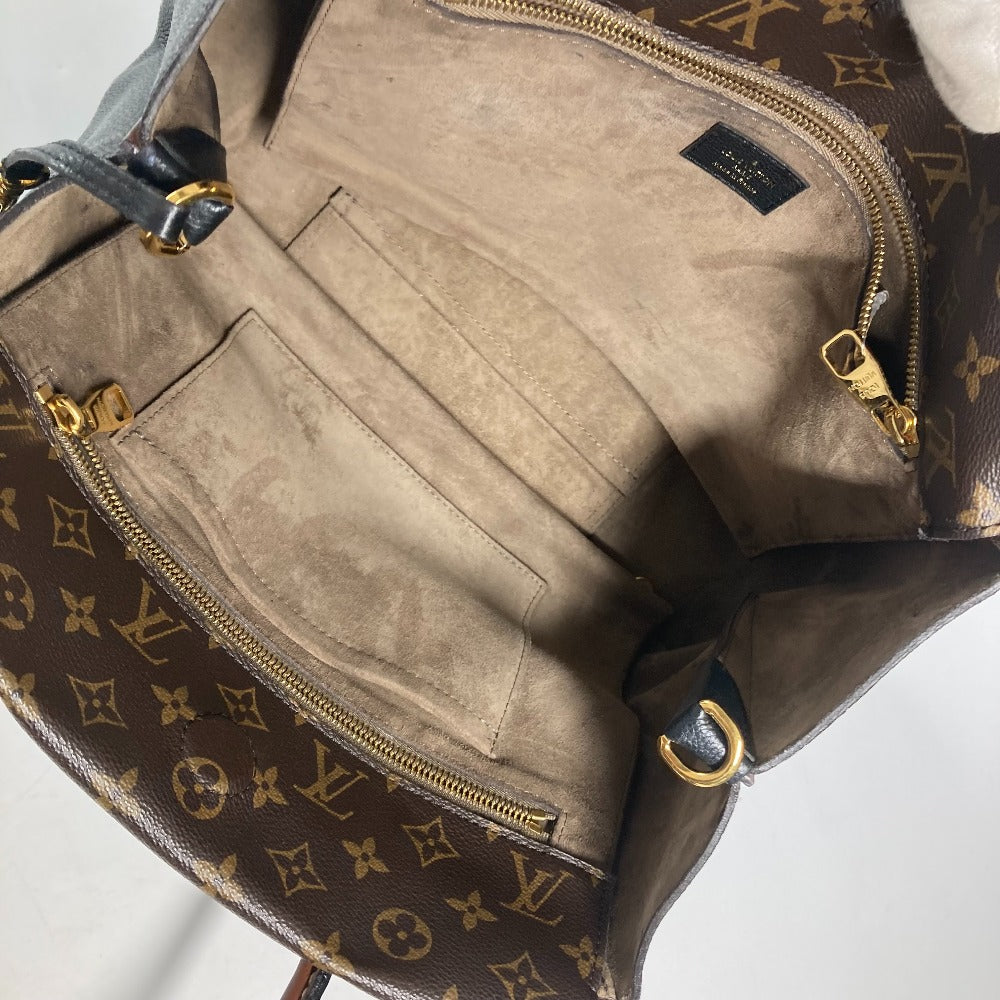 LOUIS VUITTON M40942 モノグラム トートW PM トートバッグ カバン 肩掛け ショルダーバッグ ハンドバッグ モノグラムキャンバス レディース ブラウン