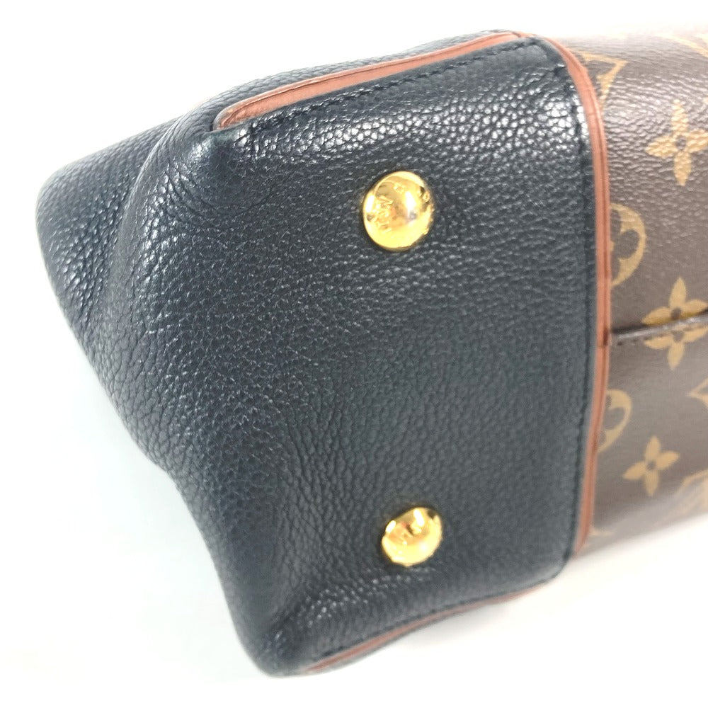 LOUIS VUITTON M40942 モノグラム トートW PM トートバッグ カバン 肩掛け ショルダーバッグ ハンドバッグ モノグラムキャンバス レディース ブラウン